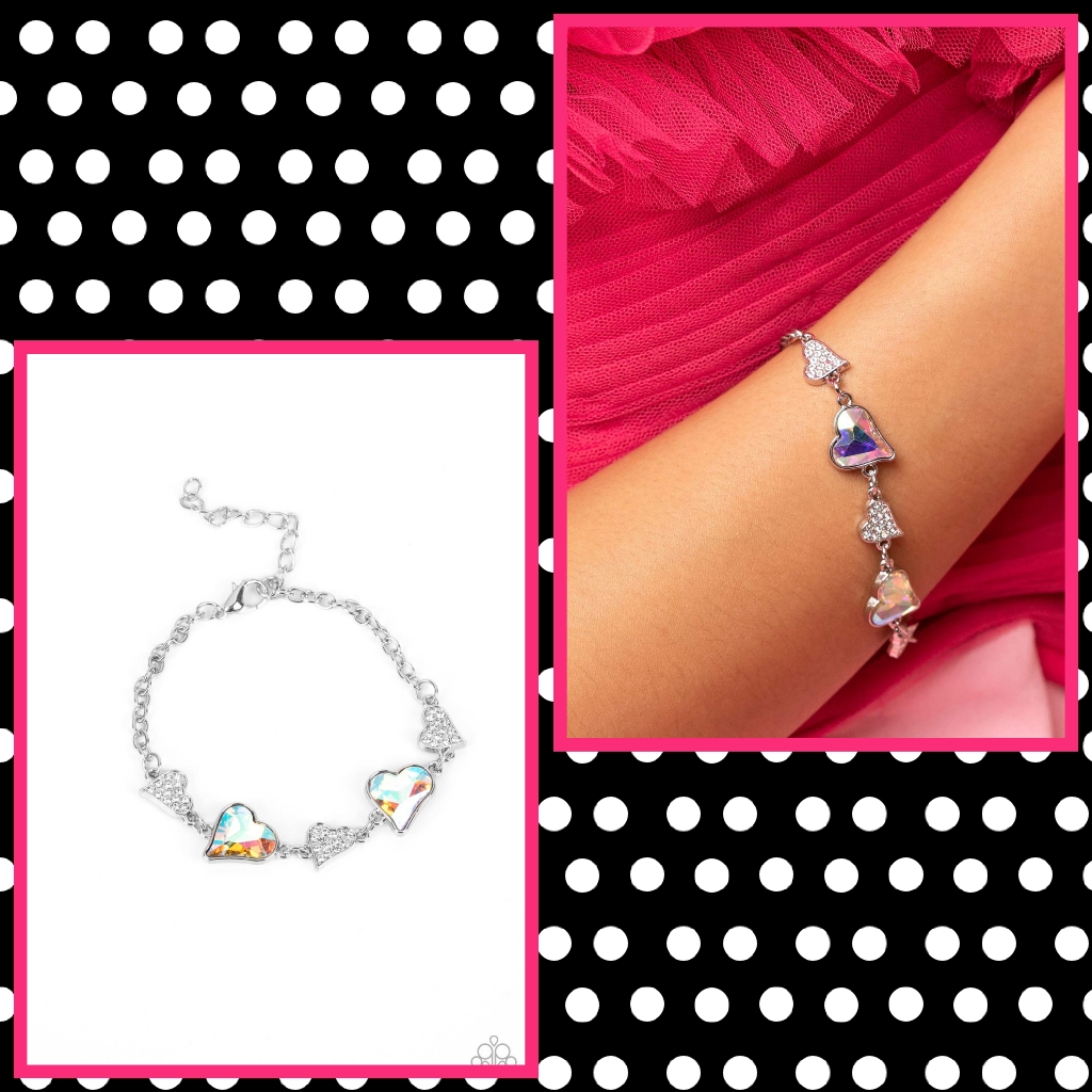 210 Paparazzi Cluelessly Crushing - Multi Bracelet 8$